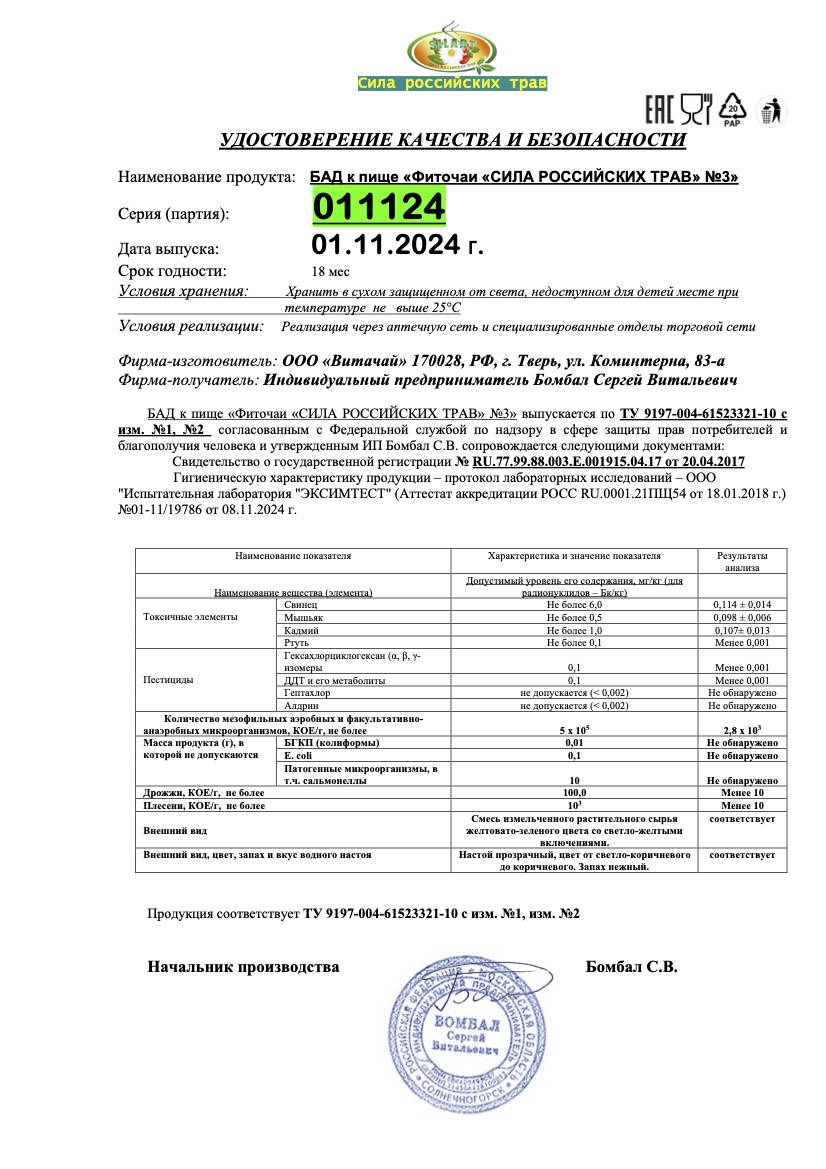 Паспорт №112024